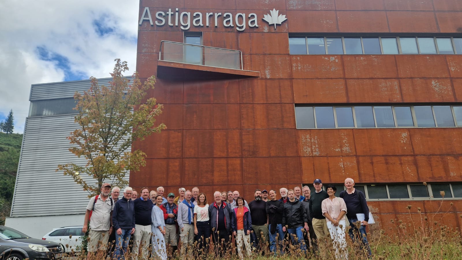 Astigarraga Kit Line recibe la visita de la Society of Irish Foresters
